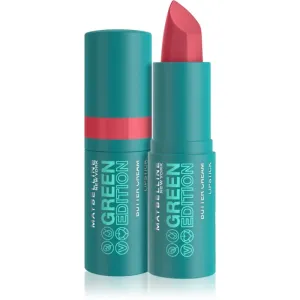 Maybelline Green Edition rouge à lèvres crémeux pour un effet naturel teinte 008 Floral 3,4 g