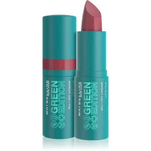 Maybelline Green Edition rouge à lèvres crémeux pour un effet naturel teinte 010 Lagoon 3,4 g
