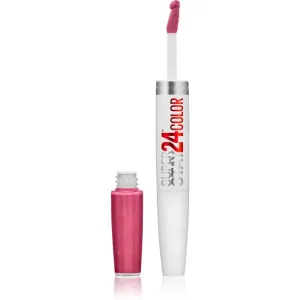 Maybelline SuperStay 24H Color rouge à lèvres liquide avec baume teinte 195 Reliable Raspberry 5,4 g