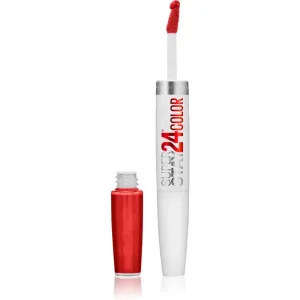 Maybelline SuperStay 24H Color rouge à lèvres liquide avec baume teinte 510 Red Passion 5,4 g