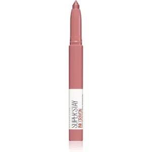 Maybelline SuperStay Ink Crayon rouge à lèvres forme crayon teinte 105 On The Grind 1,5 g