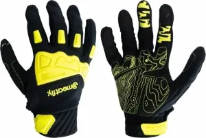 Meatfly Irvin Bike Gloves Black/Safety Yellow 2XL Gants de vélo