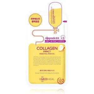 MEDIHEAL Essential Mask Collagen Impact masque de soin en tissu au collagène 24 ml