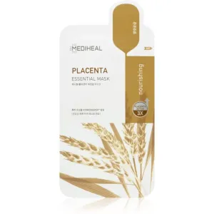 MEDIHEAL Essential Mask Placenta masque nourrissant en tissu 24 ml