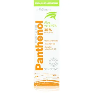 MedPharma Panthenol 10% Sensitive lait pour le corps hydratation intense effet régénérant 230 ml