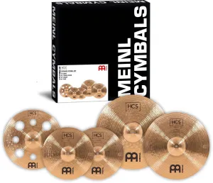 Meinl HCSB14161820 HCS Bronze DeLuxe 14/16/18/20 Set de cymbales
