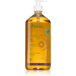 Melvita Extra-Gentle Shower Shampoo douche-shampoing pour cheveux et corps Fig & Kiwi 1000 ml