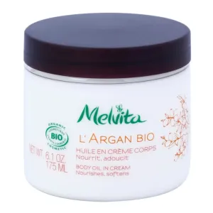 Melvita L'Argan Bio crème pour le corps nourrissante pour une peau douce et lisse 175 ml