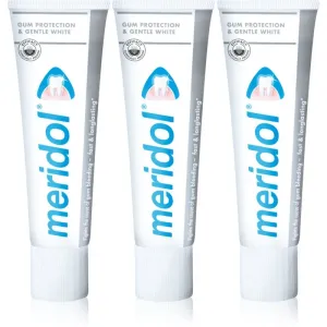 Meridol Gum Protection Whitening dentifrice blanchissant 3 x 75 ml