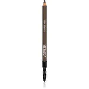 Mesauda Milano Vain Brows crayon pour sourcils avec brosse teinte 104 Dark 1,19 g