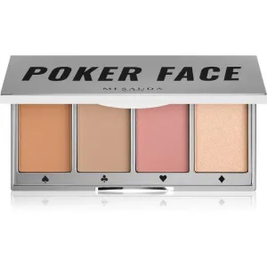 Mesauda Milano Poker Face palette visage entier teinte 02 Medium 4x5 g