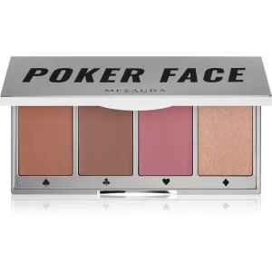 Mesauda Milano Poker Face palette visage entier teinte 04 Dark 4x5 g