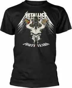 Metallica T-shirt 40th Anniversary Forty Years Black L