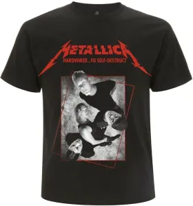 Metallica T-shirt Hardwired Band Concrete Black L