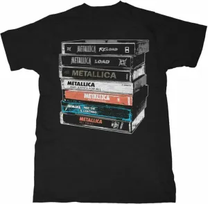 Metallica T-shirt Cassette Black L