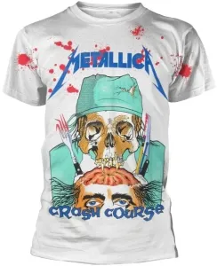 Metallica T-shirt Crash Course In Brain Surgery Homme White XL