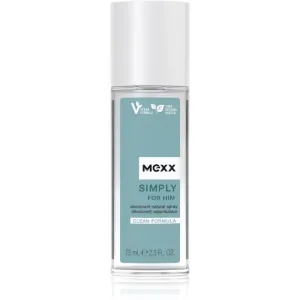 Mexx Simply For Him déodorant avec vaporisateur pour homme 75 ml