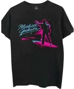 Michael Jackson T-shirt Neon Black M