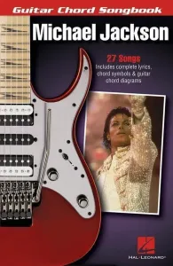 Michael Jackson Guitar Chord Songbook Guitar and Lyrics Partition