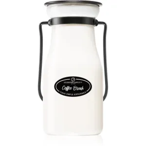 Milkhouse Candle Co. Creamery Coffee Break bougie parfumée Milkbottle 227 g