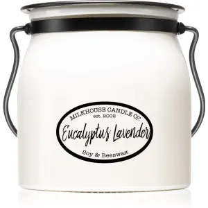 Milkhouse Candle Co. Creamery Eucalyptus Lavender bougie parfumée Butter Jar 454 g