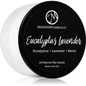 Milkhouse Candle Co. Creamery Eucalyptus Lavender bougie parfumée Sampler Tin 42 g