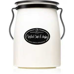 Milkhouse Candle Co. Creamery Frosted Oak & Amber bougie parfumée Butter Jar 624 g