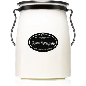 Milkhouse Candle Co. Creamery Jasmine & Honeysuckle bougie parfumée Butter Jar 624 g