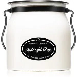 Milkhouse Candle Co. Creamery Midnight Plum bougie parfumée Butter Jar 454 g