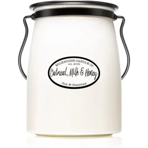 Milkhouse Candle Co. Creamery Oatmeal, Milk & Honey bougie parfumée Butter Jar 624 g