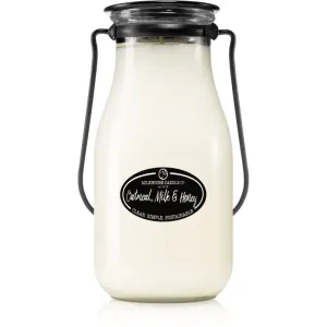 Milkhouse Candle Co. Creamery Oatmeal, Milk & Honey bougie parfumée Milkbottle 397 g