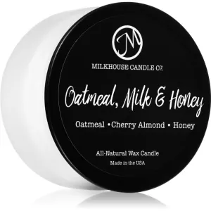 Milkhouse Candle Co. Creamery Oatmeal, Milk & Honey bougie parfumée Sampler Tin 42 g