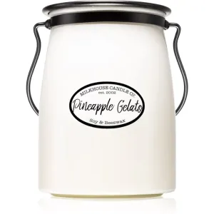 Milkhouse Candle Co. Creamery Pineapple Gelato bougie parfumée Butter Jar 624 g