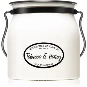 Milkhouse Candle Co. Creamery Tobacco & Honey bougie parfumée Butter Jar 454 g
