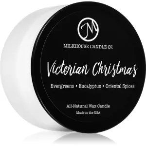 Milkhouse Candle Co. Creamery Victorian Christmas bougie parfumée Sampler Tin 42 g
