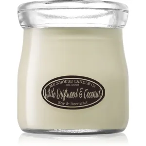 Milkhouse Candle Co. Creamery White Driftwood & Coconut bougie parfumée Cream Jar 142 g