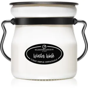 Milkhouse Candle Co. Creamery Winter Walk bougie parfumée Cream Jar 142 g