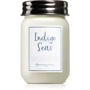 Milkhouse Candle Co. Farmhouse Indigo Seas bougie parfumée Mason Jar 369 g