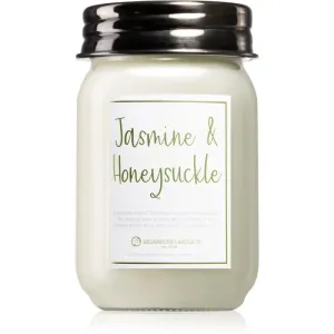 Milkhouse Candle Co. Farmhouse Jasmine & Honesuckle bougie parfumée Mason Jar 369 g
