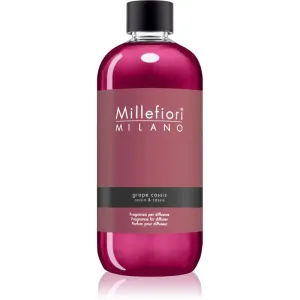 Millefiori Milano Grape Cassis recharge pour diffuseur d'huiles essentielles 500 ml