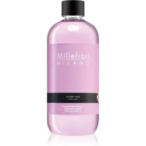 Millefiori Milano Lychee Rose recharge pour diffuseur d'huiles essentielles 500 ml