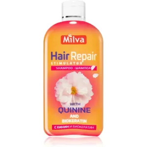 Milva Quinine Hair Repair shampoing stimulant pour cheveux fins et abîmés 200 ml