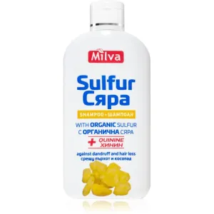 Milva Quinine & Sulfur shampoing antipelliculaire et anti-chute au soufre 200 ml