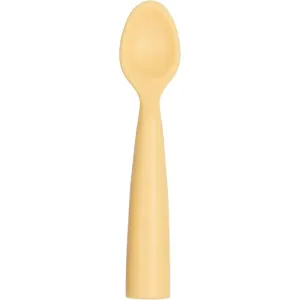 Minikoioi Silicone Spoon petite cuillère Yellow 1 pcs