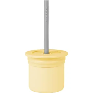 Minikoioi Sip+Snack Set service de table pour enfant Yellow / Grey