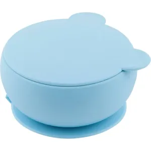 Minikoioi Bowl Blue bol en silicone avec ventouse 1 pcs
