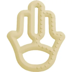 Minikoioi Teether Silicone jouet de dentition 3m+ Yellow 1 pcs