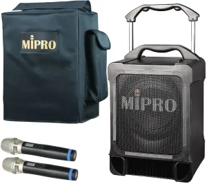 MiPro MA-707 Vocal Dual Set Système de sonorisation alimenté par batterie