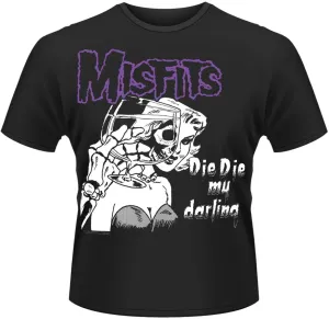Misfits T-shirt Die Die My Darling Black 3XL