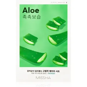 Missha Airy Fit Aloe masque tissu hydratant et apaisant 19 g #115114